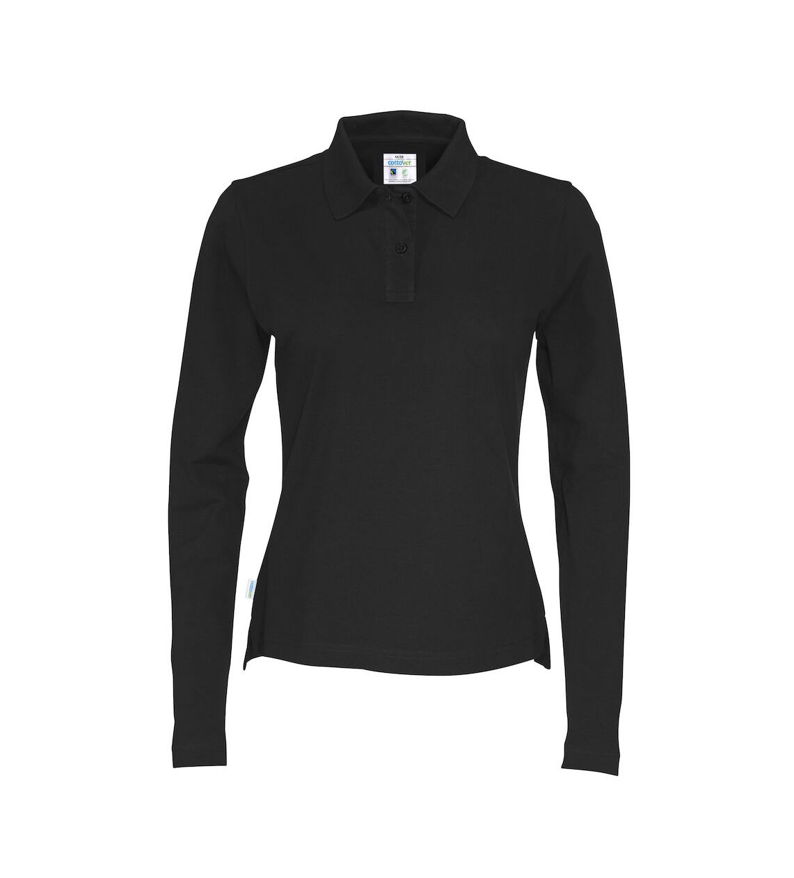 Cottover Polo-Piqué Long sleeve Lady.