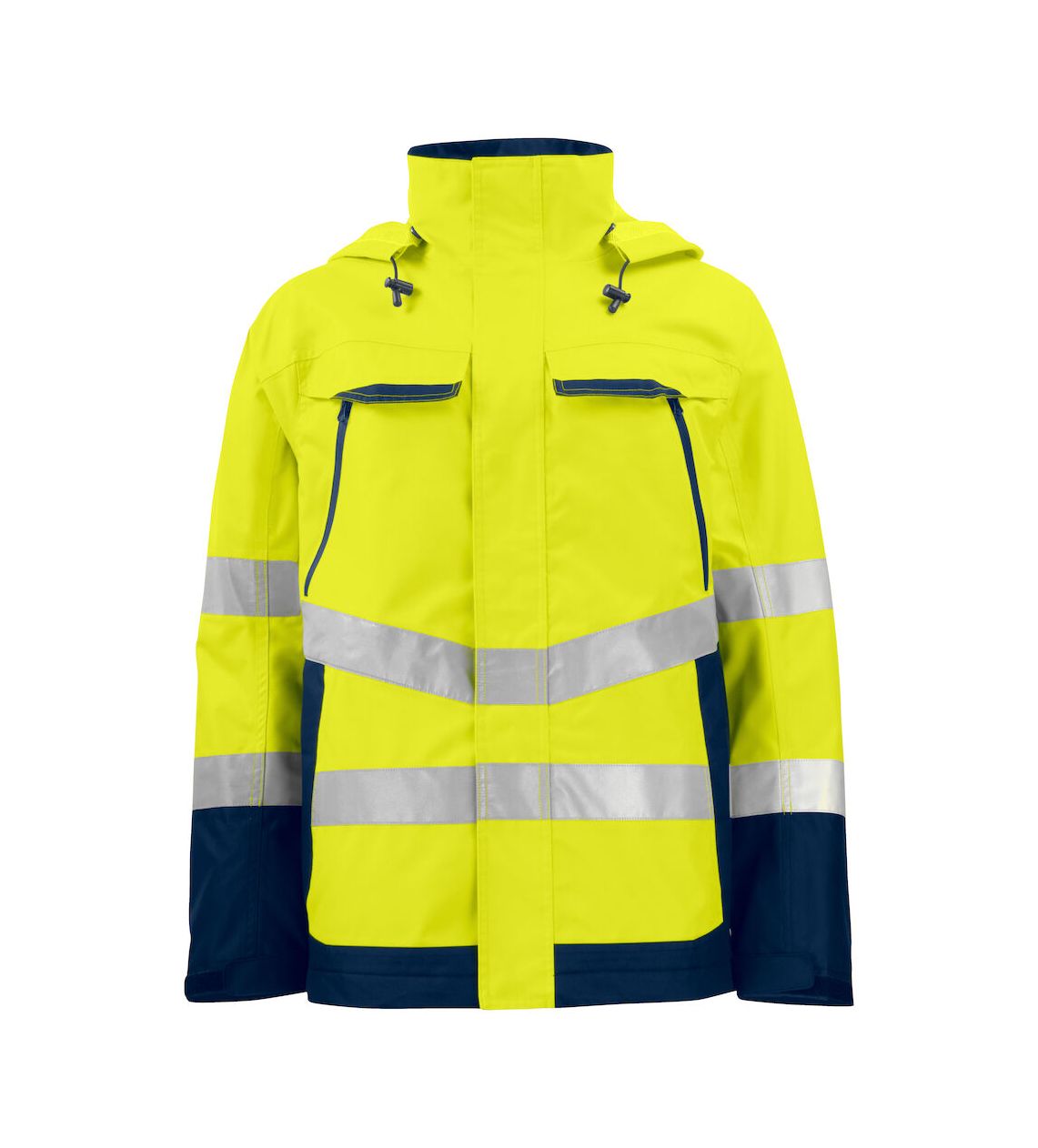 6440 WIND- UND WASSERDICHTER WARNSCHUTZ PARKA EN ISO 20471 KLASSE 3 / EN ISO 343