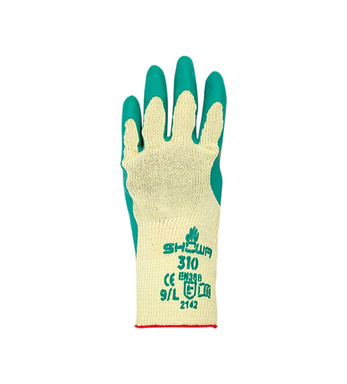 Schutzhandschuhe SHOWA 310 GRIP GREEN