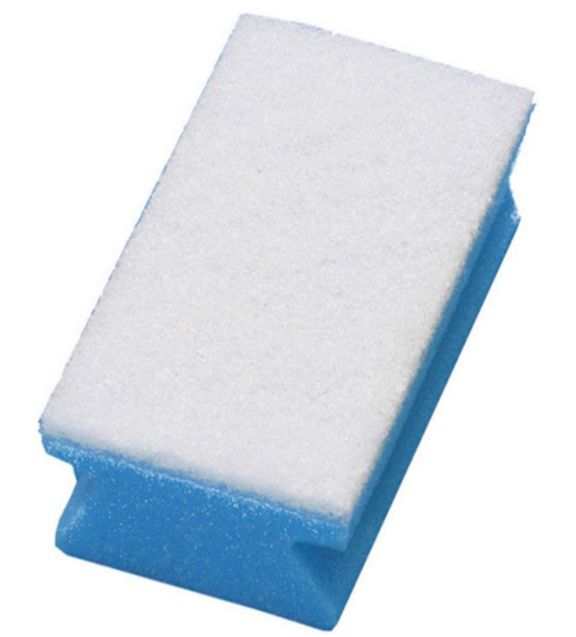 Padschwamm blau/weiss mit Piktogramm 'Oberflächen'