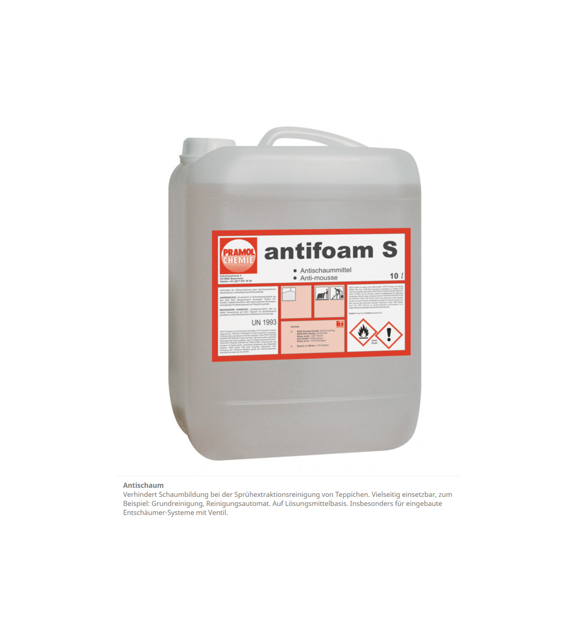 Anti-foam S 10 L Antischaum 