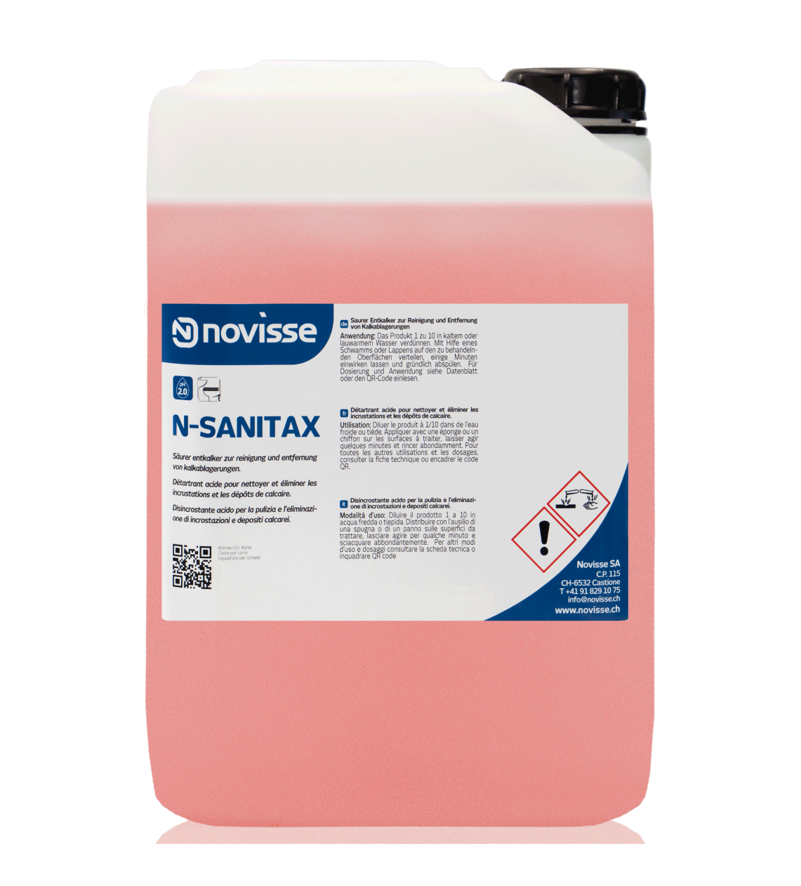 N-Sanitax Säureentkalker 10 kg