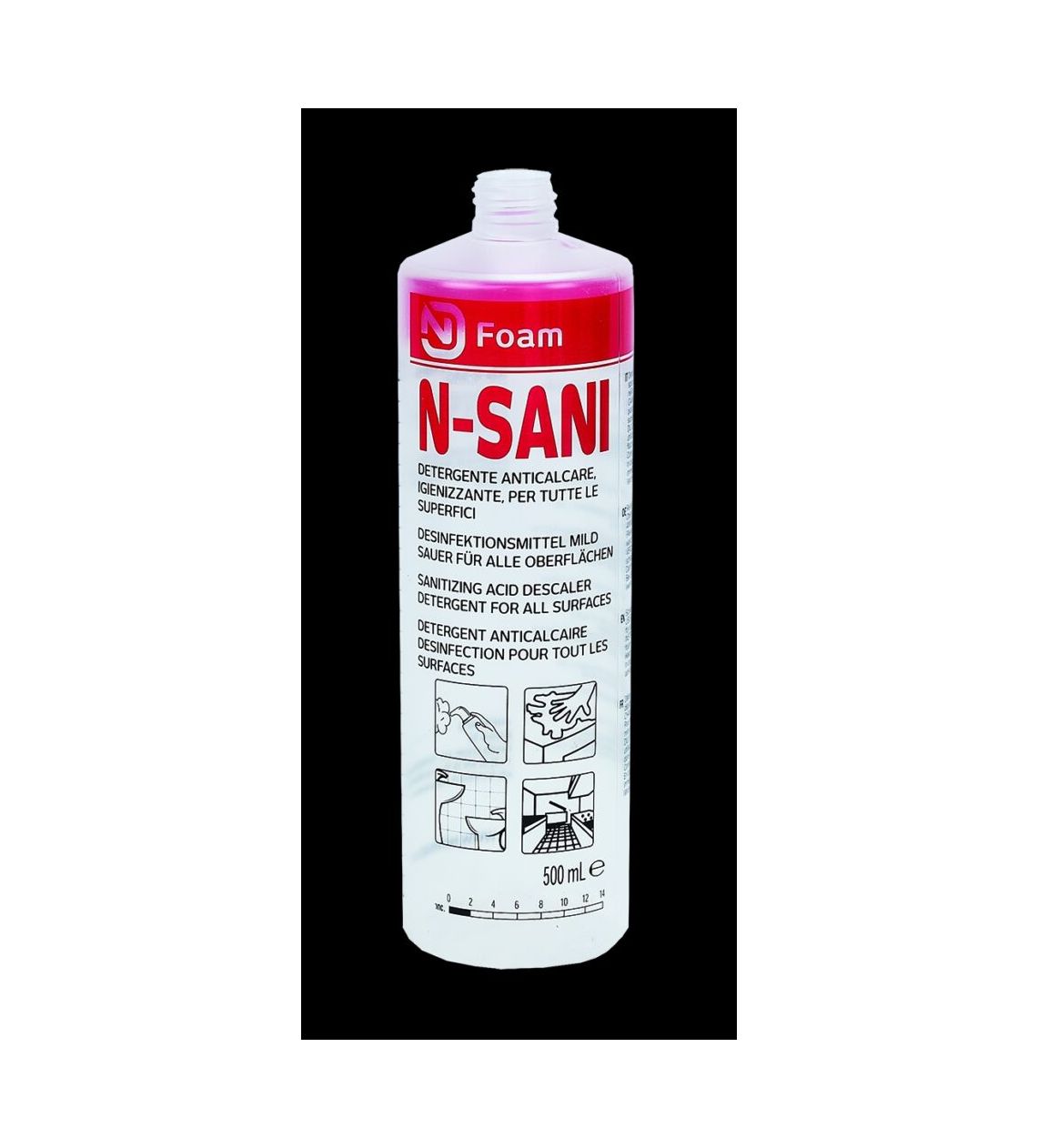 N - Sani.  Flasche 500 ml