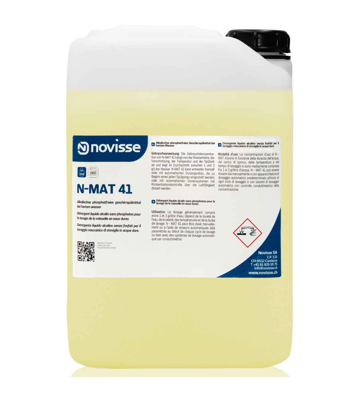 N-Mat 41. Geschirrspülmittel 12 kg Chlorfreies