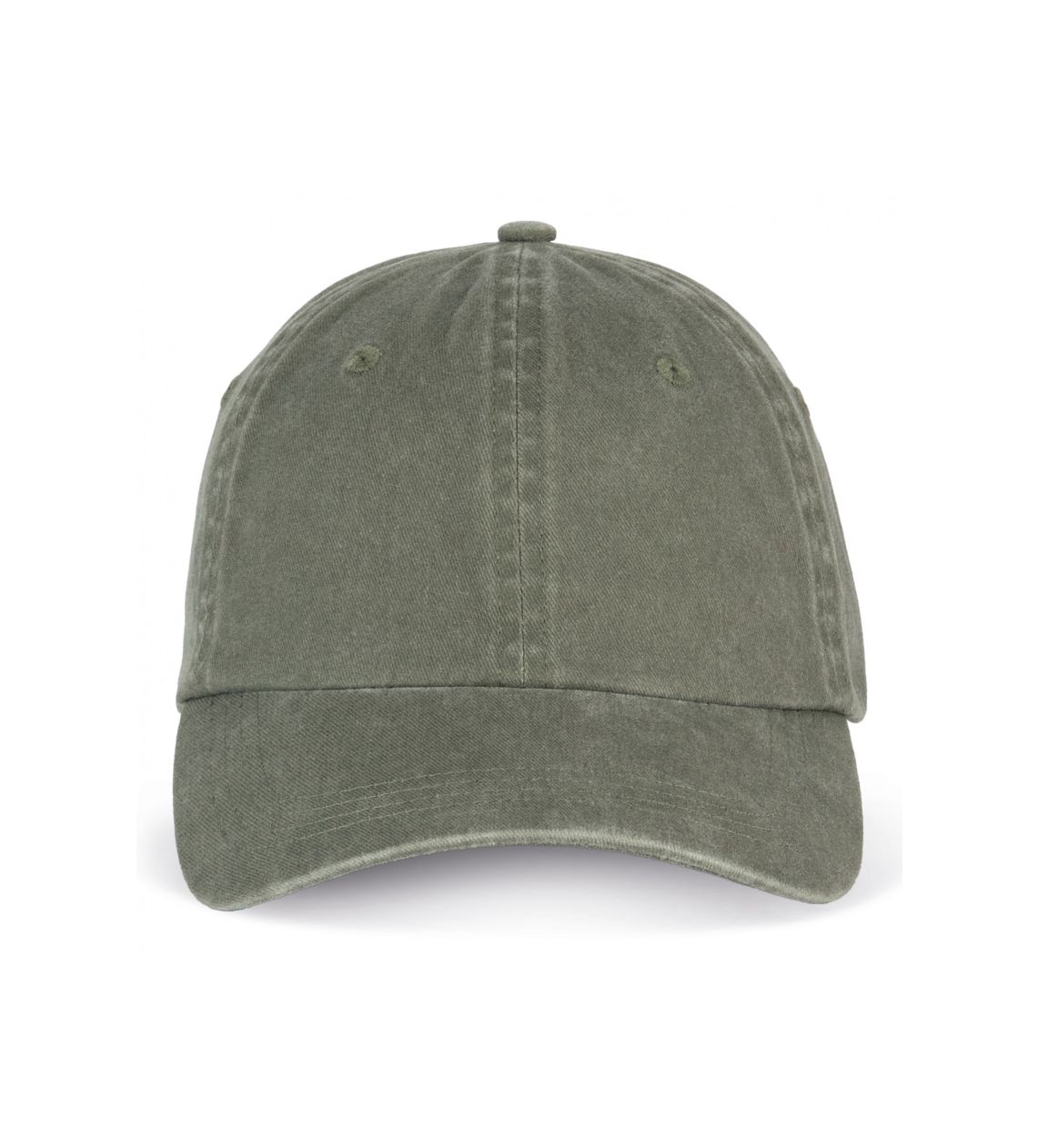 NS040- Ausgewaschene Unisex-Kappe Washed Organic Khaki