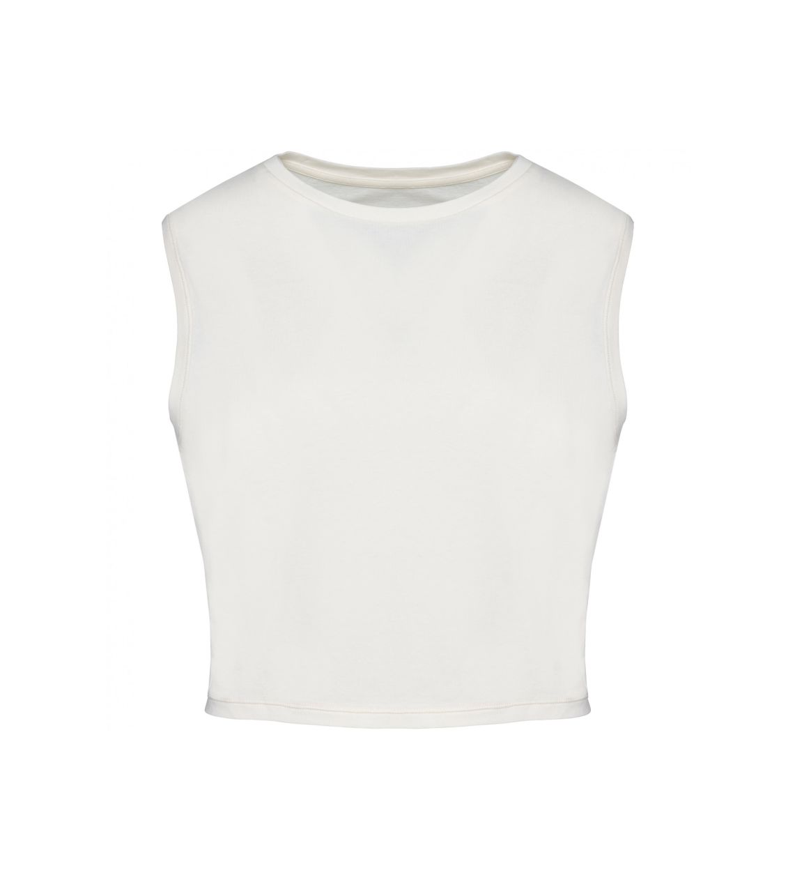 NS342- Ärmelloses Damen-Crop-T-Shirt