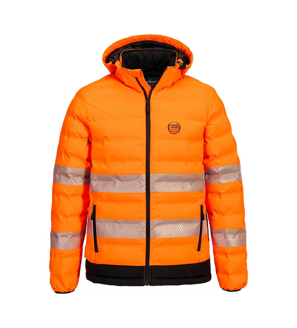 Hi-Vis Beheizbare Ultrasonic Tunneljacke