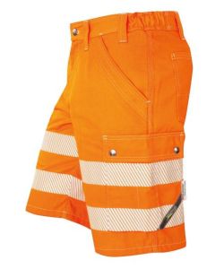 Warn - Shorts. EN 20471. CE Kl. 1. 75% PE/25% BW. orange. Gr.60.