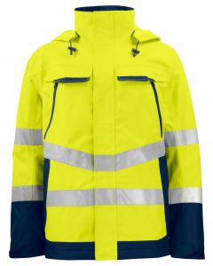 6440 WIND- UND WASSERDICHTER WARNSCHUTZ PARKA EN ISO 20471 KLASSE 3 / EN ISO 343