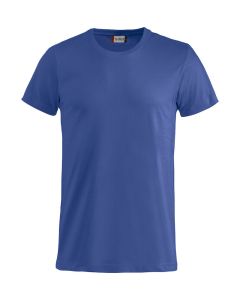 T-Shirt Clique Basic-T. 100% BW. 145 gr/m2. Blau. Gr. L.