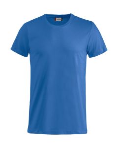 T-Shirt Clique Basic-T. 100% BW. 145 gr/m2. Royalblau. Gr. XXL.
