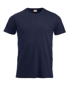 T-Shirt Clique New Classic-T. 100% BW. 160 g/m2. Dark Navy. Gr. XS.
