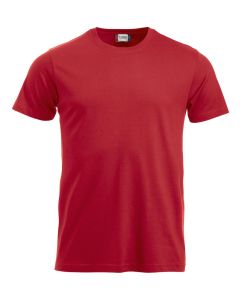 T-Shirt Clique New Classic-T. 100% BW. 160 g/m2. Rot. Gr. XL.