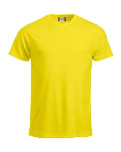 T-Shirt Clique New Classic-T. 100% BW. 160 g/m2. Zitrone. Gr. XL.