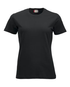 T-Shirt Clique New Classic-T Lady. 100% BW. 160 g/m2. Schwarz. Gr. XL.