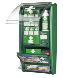 Cederroth Erste-Hilfe-Kasten komplett,ca. 28x55 cm