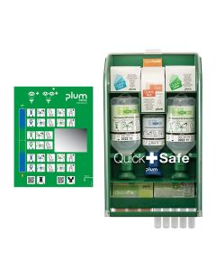 Plum QuickSafe Complete Erste Hilfe Station mit Augenspülung