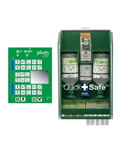 Plum QuickSafe Basic Erste Hilfe Station mit Augenspülung