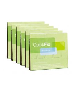 Plum QUICKFIX Refill, Textil elastisch detektierbar, 1 Stk Nachfüllpack mit 45 Pflaster