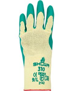 Schutzhandschuhe SHOWA 310 GRIP GREEN