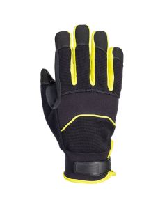 A792 - Nadelsicherer Handschuh Schwarz/Gelb