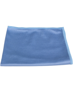 Fenster- und Glastuch Crystal  Mikrofaser blau 40x40cm