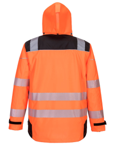 PW365 - PW3 Warnschutz 3-in-1 Jacke Orange/Schwarz Gr. S