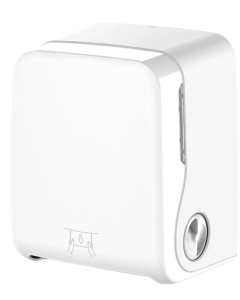 Handtuchrollenspender, Autocut, weiss matt
