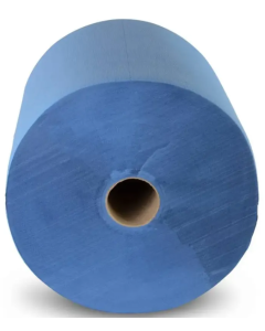 Industrierolle 36 cm, 3-lagig, recycling blau, 1000 Blatt, 1 Rolle