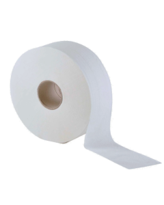 Jumbo-Toilettenpapier, 3-lagig, Zellstoff weiss, Ø 24 cm, 6 Rollen