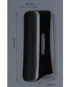 Dusch- und Badspender, 350 ml, schwarz