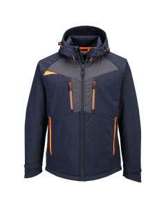 DX474 - DX4 Softshell Jacke (3L)-Orange / Marine-S