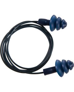 EP07 - Detektierbarer TPR Gehörschutzstöpsel mit Band (50 Paar)