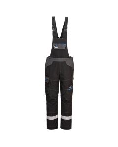 FR405 - WX3 FR Modaflame Latzhose-Schwarz-S