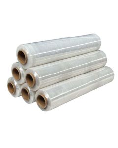 Hand- Stretchfolie 17µm - transparent 500mmx300m