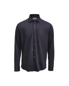 IB132 Interlock Knit Slim-Navy-XS