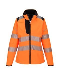 Hi-Vis Damen Softshelljacke